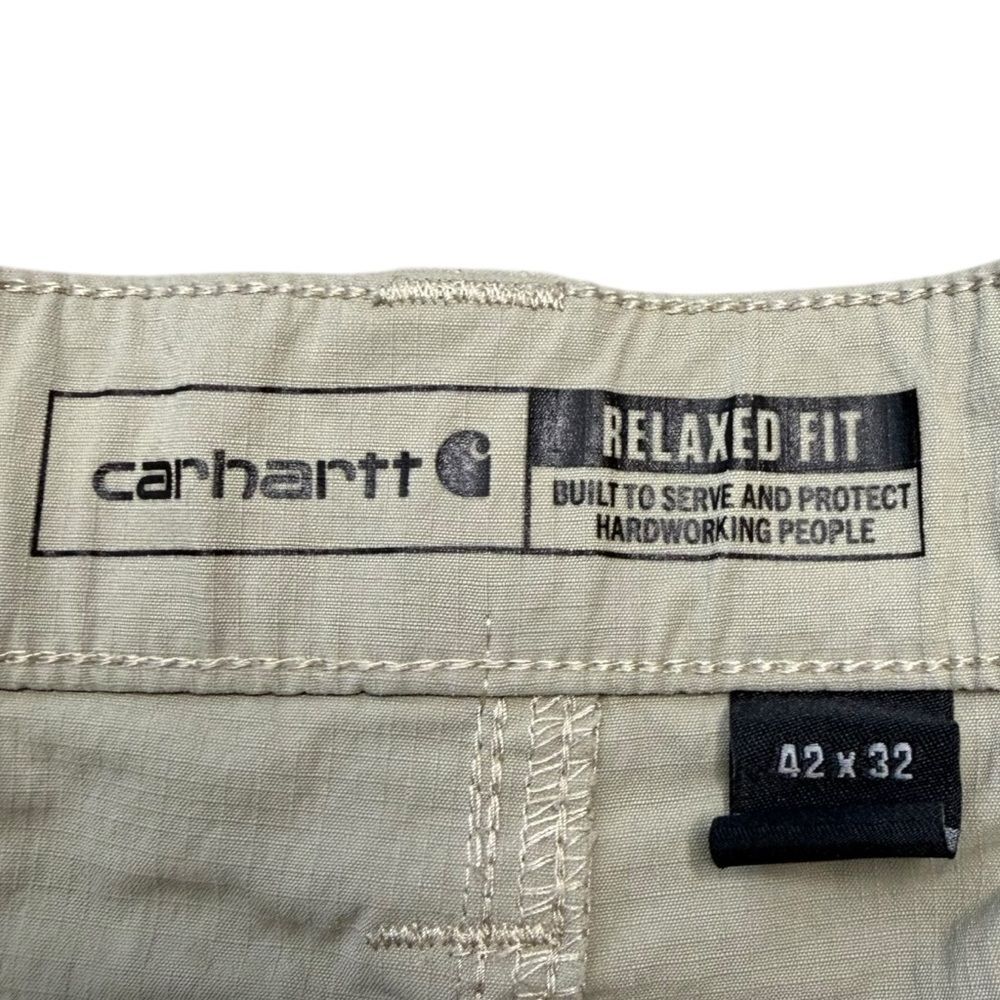 |EUC| CARHARTT Force Relaxed Fit Ripstop 5-Pocket Work Pants (42x32) - Picture 5 of 7